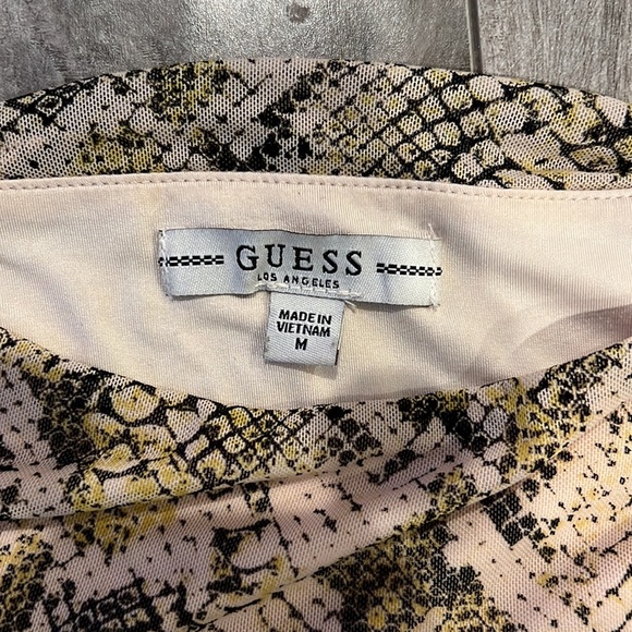 Guess Snake print mini dress M - Picture 3 of 4